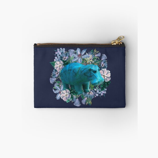 Item preview, William the Hippo -  Ancient Egyptian figurine - Flowers designed and sold by tinytiger77.