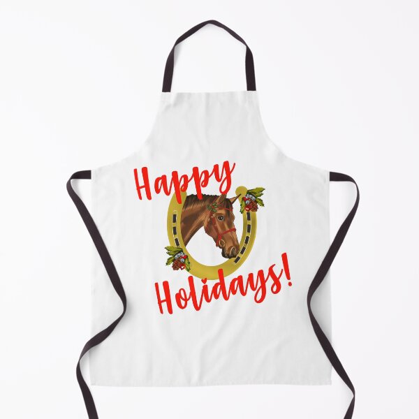 Item preview, Happy Holidays! Lucky Christmas Horse designed and sold by horseymj1.