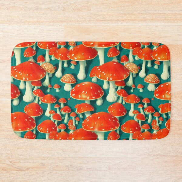 Item preview, Red Psychedelic Mushrooms designed and sold by Unicorn Trainwreck.