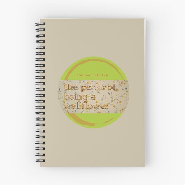 Item preview, The Perks of Being a Wallflower - Stephen Chbosky YA Young Adult Fictional Literature Book Simple Minimal Aesthetic designed and sold by weboftigers.
