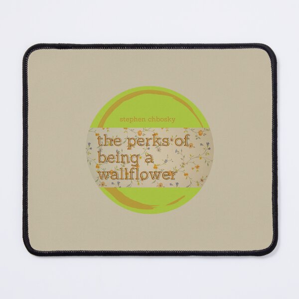Item preview, The Perks of Being a Wallflower - Stephen Chbosky YA Young Adult Fictional Literature Book Simple Minimal Aesthetic designed and sold by weboftigers.