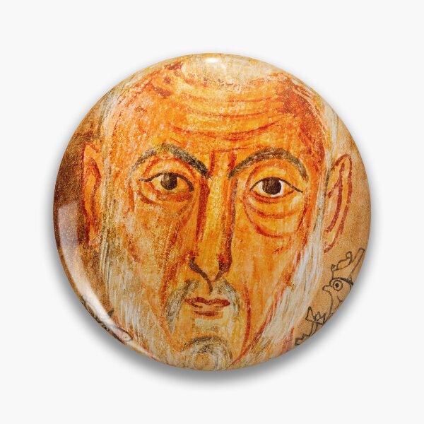 Item preview, Roman faces: Portrait of Elderly Man Flanked by Egyptian Gods designed and sold by HistoryOnWalls.