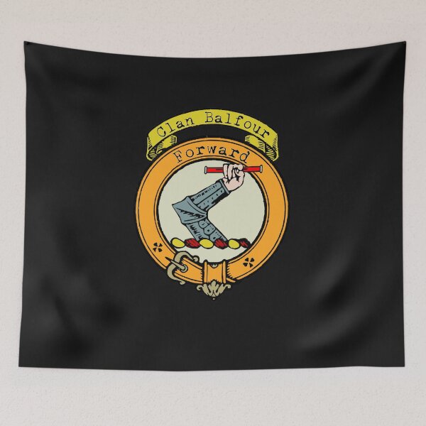 Item preview, Balfour Clan Surname crest designed and sold by BagTown Clans.