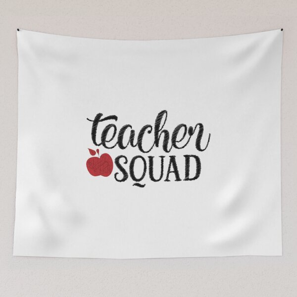 Item preview, teacher squad, Blessed Teacher,Cool Teacher,Pre K Teacher,100th Day Of School,4th Grade,Awesome Teacher designed and sold by RedArtsDesign.