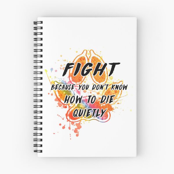 Item preview, Fight because you don't know how to die quietly (rainbow) designed and sold by Kitshunette.