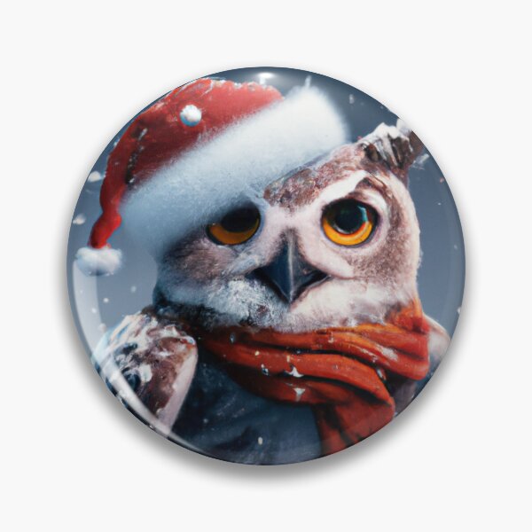 Item preview, christmas owl designed and sold by elevatedPrints.