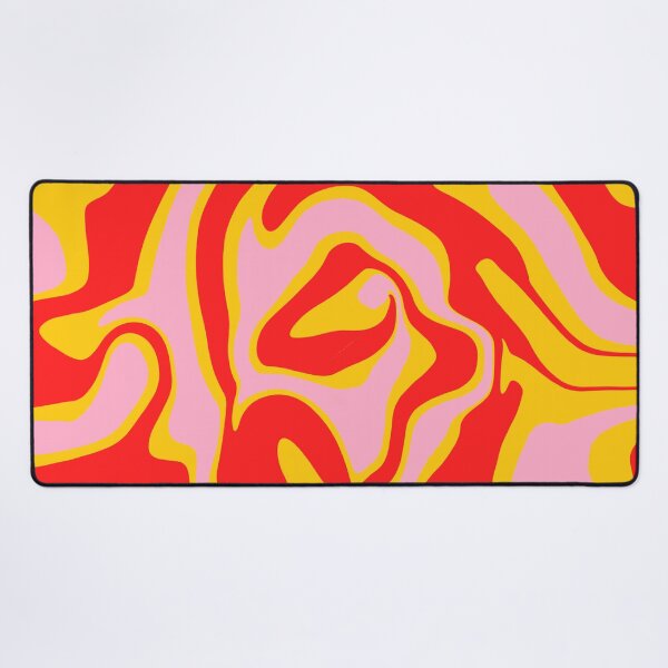 Item preview, Gold, Red, & Rose Pink Liquid Swirl designed and sold by rainestore.