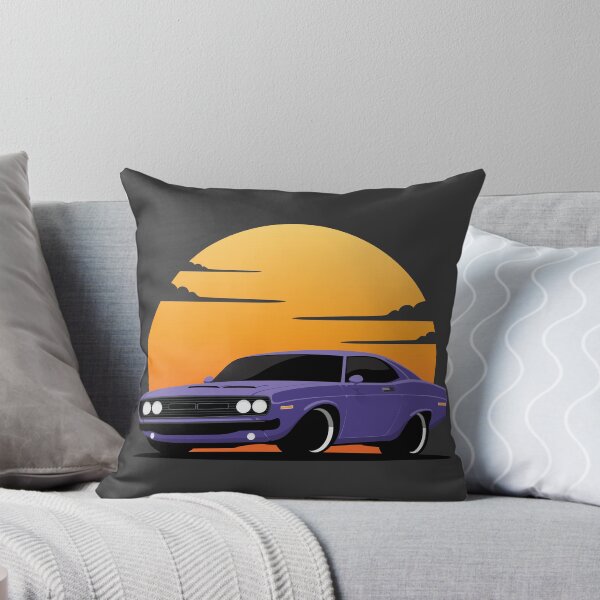 Item preview, American Muscle Pony Car sunset Illustration designed and sold by blackdogshop.