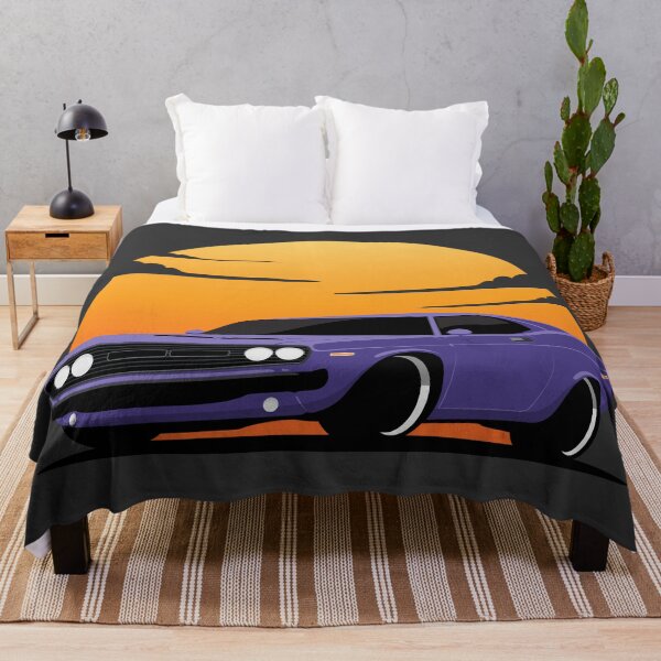 Item preview, American Muscle Pony Car sunset Illustration designed and sold by blackdogshop.