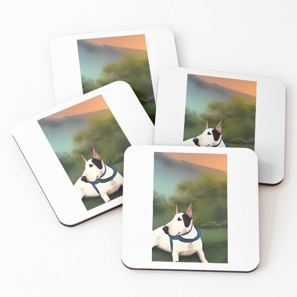 Item preview, Bull terrier designed and sold by GroovyDino.