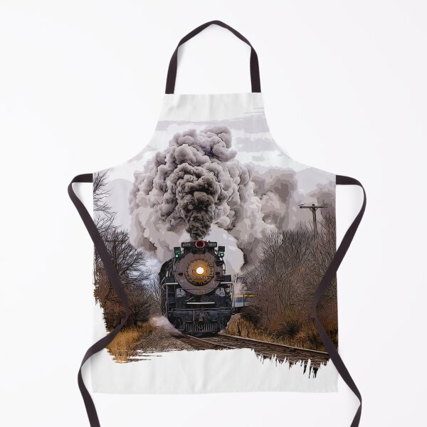 Item preview, Pere Marquette Locomotive (Painterly effect) designed and sold by Patty Doublet Photography.
