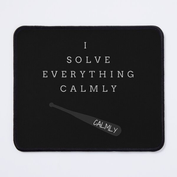 Item preview, CALMLY designed and sold by YouOwnStyle.