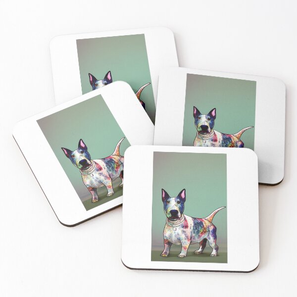 Item preview, Bull terrier designed and sold by GroovyDino.