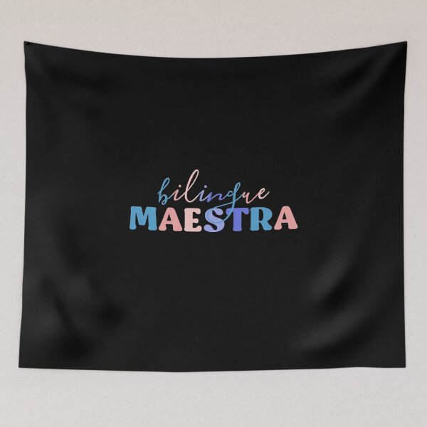 Item preview, Maestra Bilingue Cute Maestra Gift designed and sold by InnaPo ⭐⭐⭐⭐⭐.