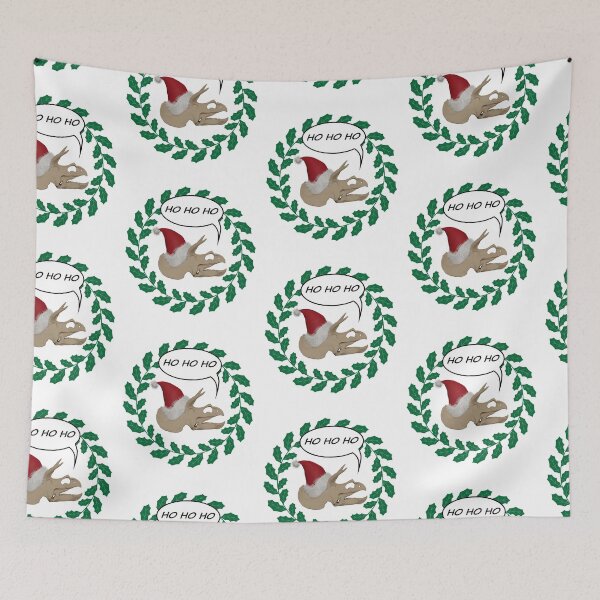 Item preview, Santa Claus Triceratops designed and sold by KTSubz Faith & Fun Designs.