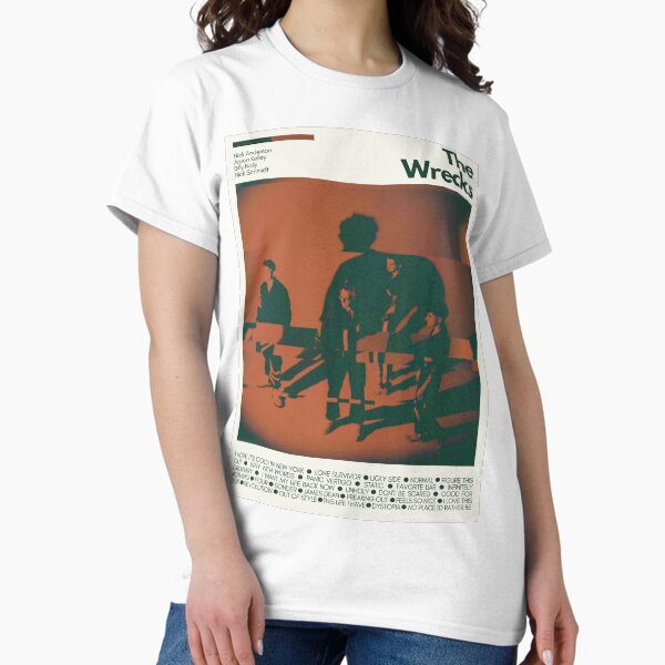 Item preview, The Wrecks Mid Century Modern Poster Print designed and sold by maddiemercer.