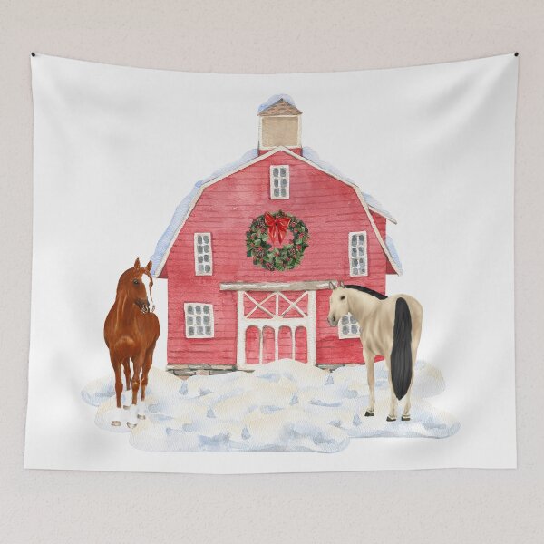 Item preview, Christmas Horse Farm designed and sold by horseymj1.