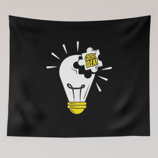 Item preview, Inspire Lightbulb Idea designed and sold by The Shark  Designer.