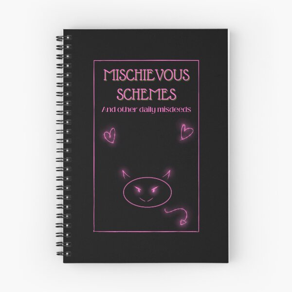 Item preview, Mischevious Schemes and other daily misdeeds with little devil designed and sold by SaiyoStudios.