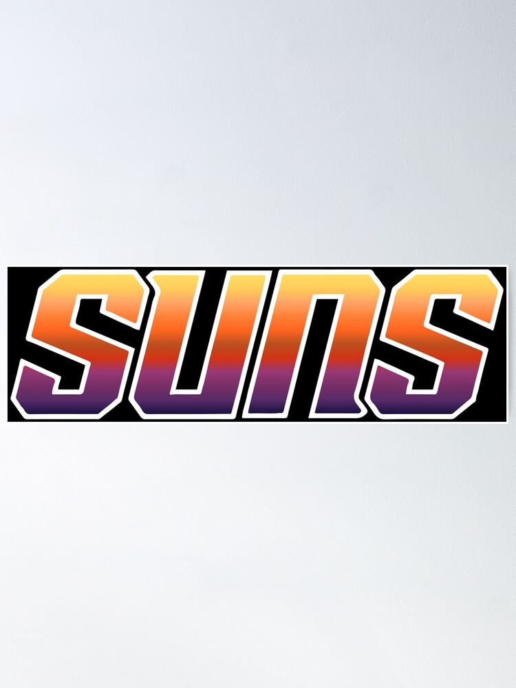 NBA PHOENIX SUNS - LOGO 20  Sun logo, Phoenix suns, Poster wall