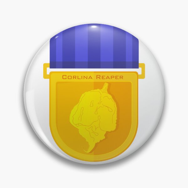 Item preview, Carolina Reaper Medal Chili Pepper designed and sold by mojocoffeetime.