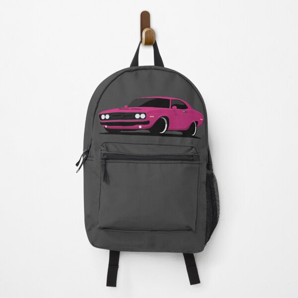 Item preview, American Muscle Pony Car Pink Illustration designed and sold by blackdogshop.