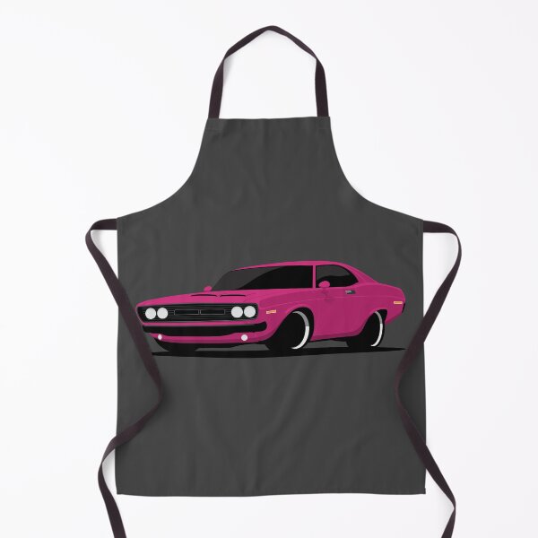 Item preview, American Muscle Pony Car Pink Illustration designed and sold by blackdogshop.