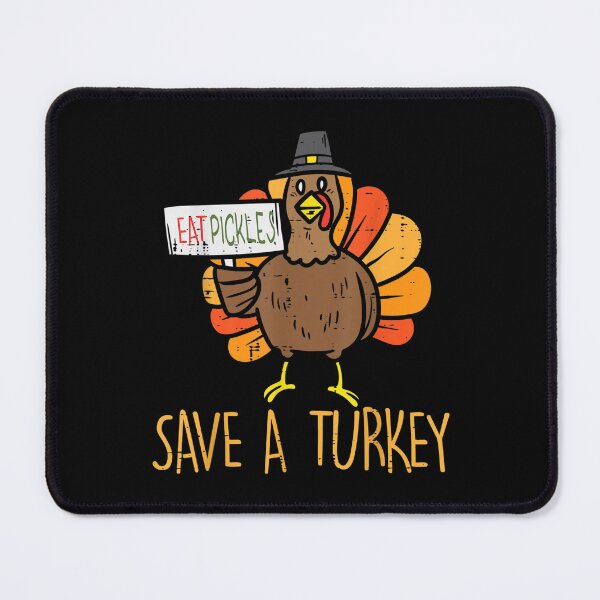 Item preview, Save A Turkey Eat A Pickles Funny Thanksgiving Men Women Kids designed and sold by SweetbeStore.