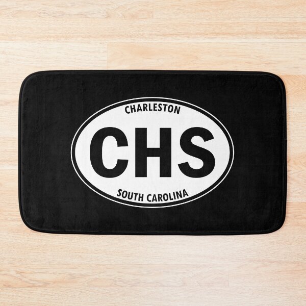 Item preview, CHS, Charleston, South Carolina Oval Travel Sticker designed and sold by BBTravels.