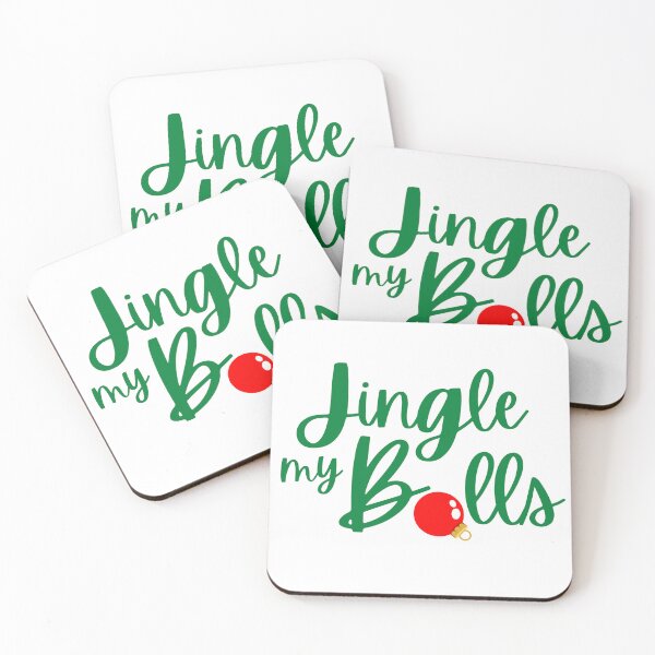 Item preview, Jingle My Balls Green Adult Christmas Ornament Pun designed and sold by KinkShoppe.