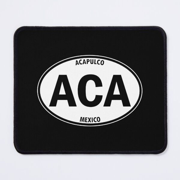 Item preview, ACA, Acapulco, Mexico Oval Travel Sticker designed and sold by BBTravels.