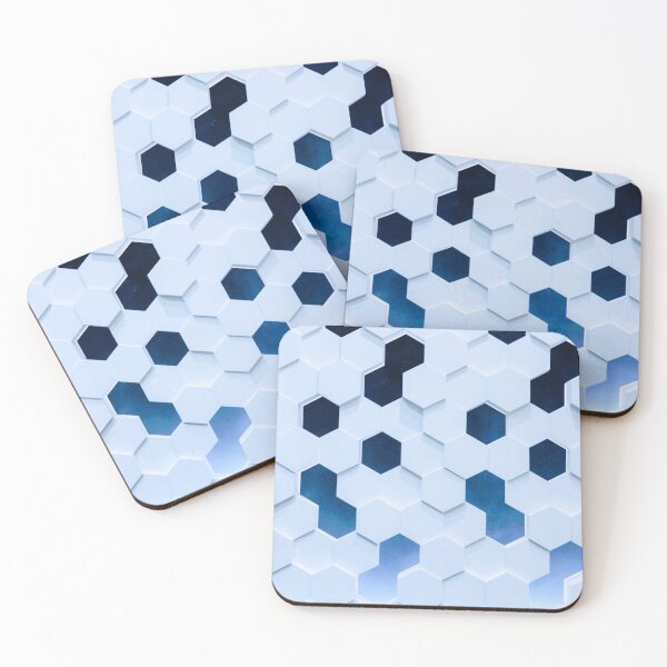 Item preview, Hexagon Pattern designed and sold by OlympicsMerch.