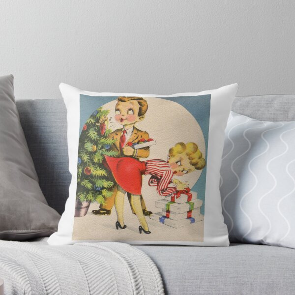 Item preview, Vintage Retro Naughty Christmas designed and sold by cherrypiez.