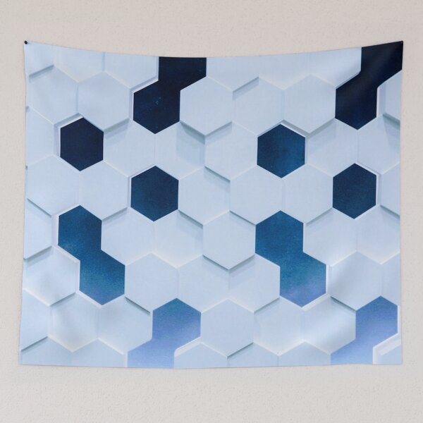 Item preview, Hexagon Pattern designed and sold by OlympicsMerch.
