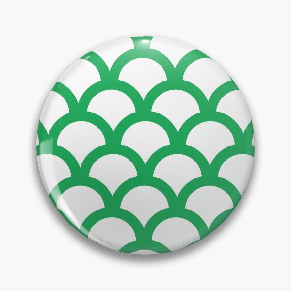 Item preview, Half Circle Green Pattern designed and sold by mylensflow.