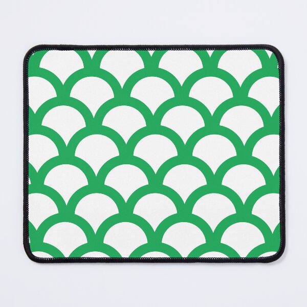 Item preview, Half Circle Green Pattern designed and sold by mylensflow.