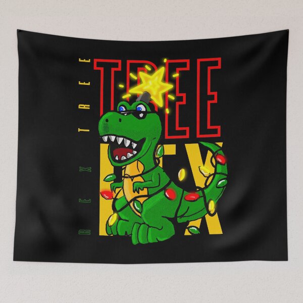 Item preview, Tree Rex, gift for Dino lovers, funny Christmas themed design designed and sold by mwebba2005.