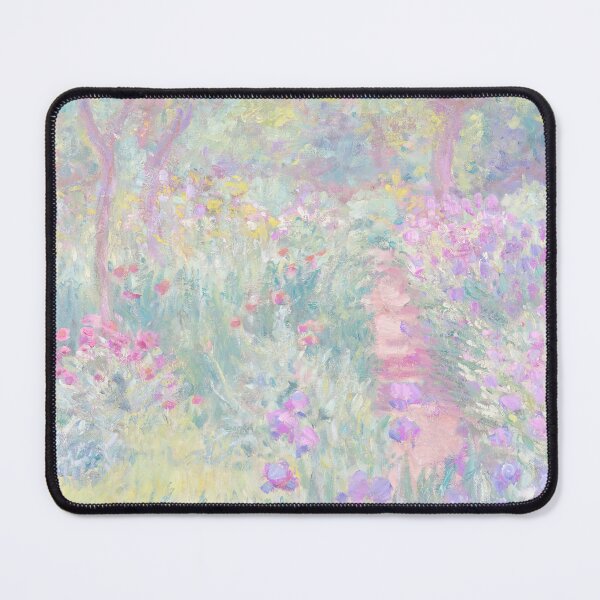 Item preview, The Artist’s Garden in Giverny by Claude Monet, Lilac Lavender Color  designed and sold by evermore-design.