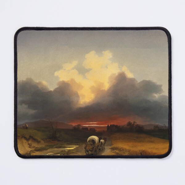 Item preview, The Homecoming of the Wine Growers | Ignaz Raffalt | 1843 Austrian Landscape Art designed and sold by CJET.