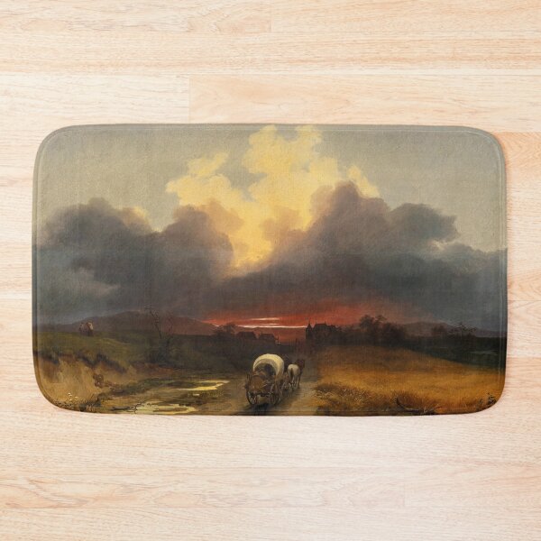 Item preview, The Homecoming of the Wine Growers | Ignaz Raffalt | 1843 Austrian Landscape Art designed and sold by CJET.