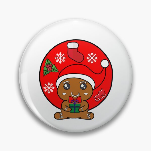Item preview, Kawaii Christmas Gingerbread Man Gift  designed and sold by GarnersDesigns.