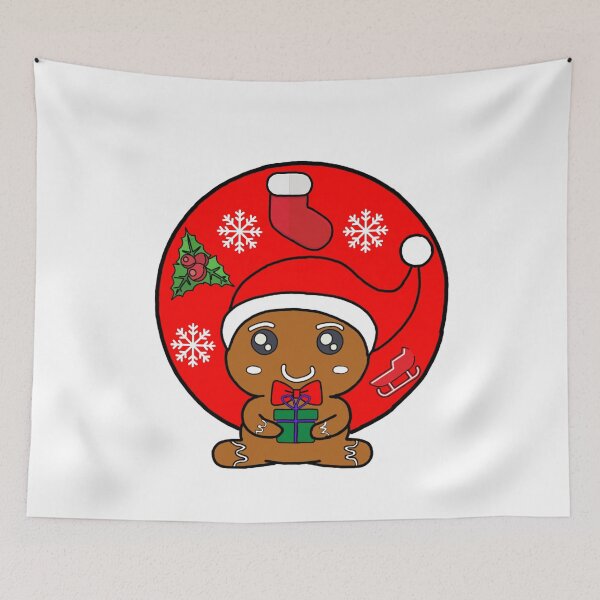 Item preview, Kawaii Christmas Gingerbread Man Gift  designed and sold by GarnersDesigns.