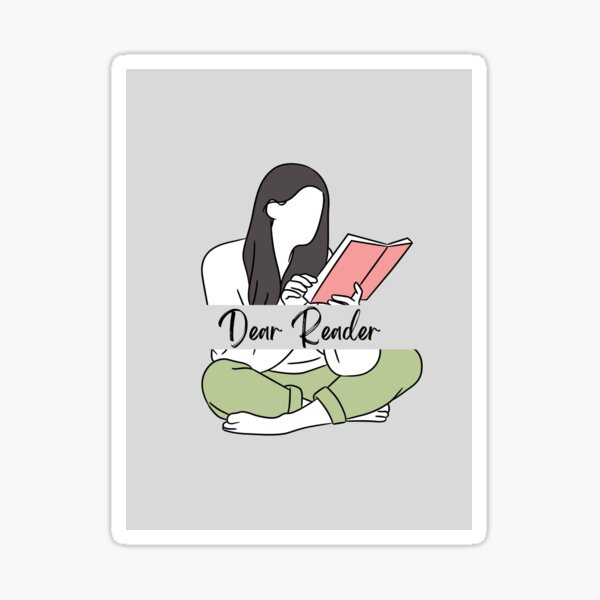 Item preview, Dear Reader designed and sold by ThePureAudacity.