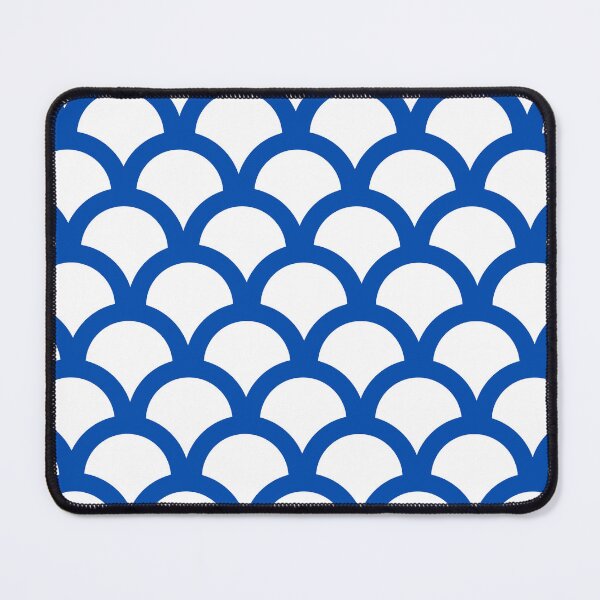 Item preview, Half Circle Blue Pattern designed and sold by mylensflow.