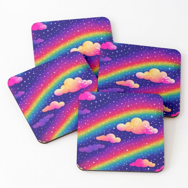 Item preview, Rainbows And Clouds designed and sold by Unicorn Trainwreck.