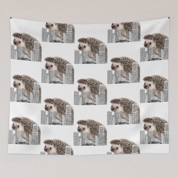Item preview, Hedgehog in the City designed and sold by SelenaJ.