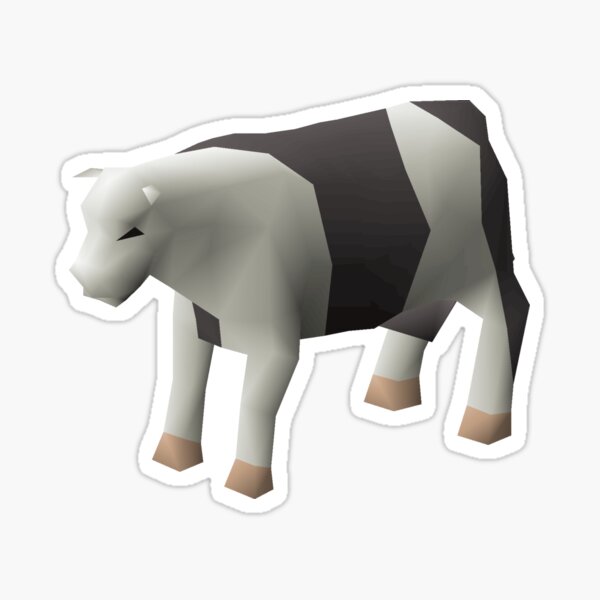 Item preview, Classic Cow - Old School Runescape - OSRS designed and sold by ContTraders.