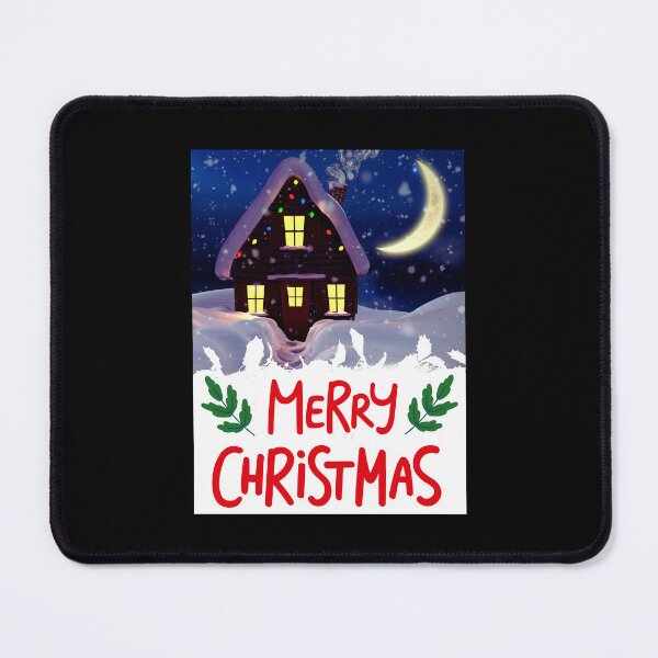 Item preview, Merry Christmas House Moon designed and sold by teewearstyle.