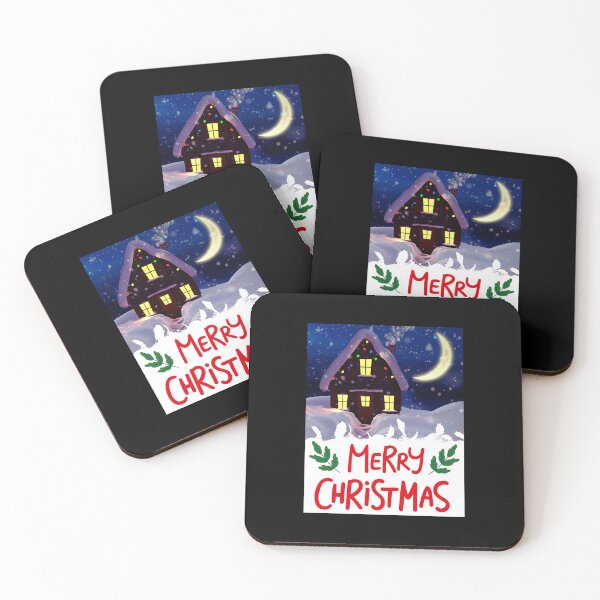 Item preview, Merry Christmas House Moon designed and sold by teewearstyle.