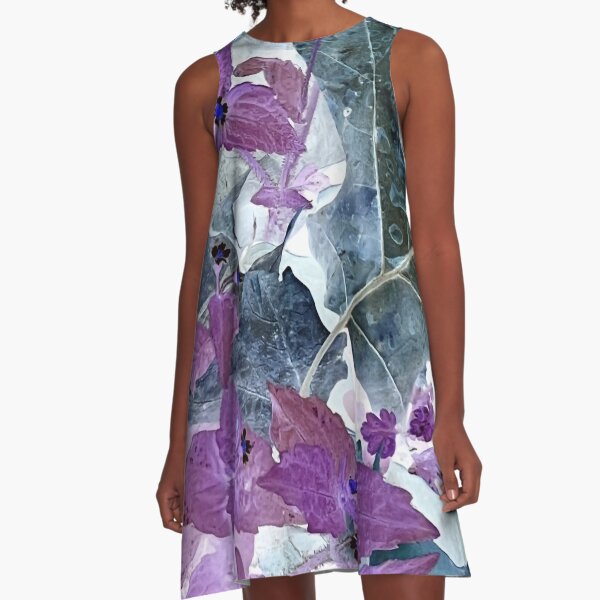 Purple Fall - beautiful nature A-Line Dress
